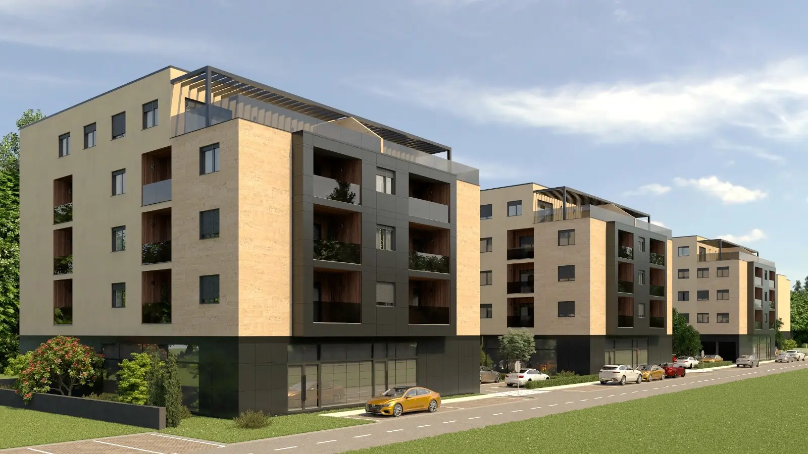 Lenije — pročelje zgrade